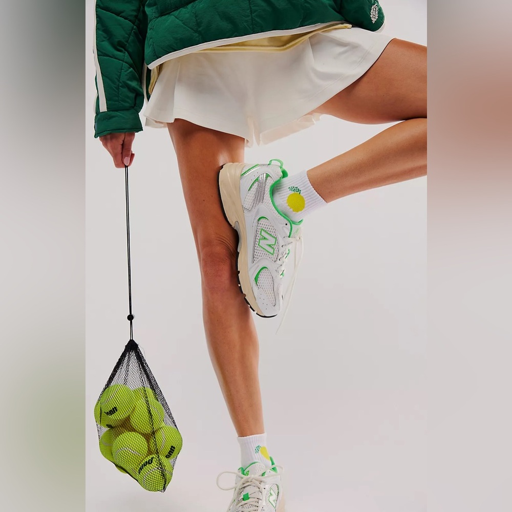 Free People Fruity Frolic Lemon Ankle Socks
